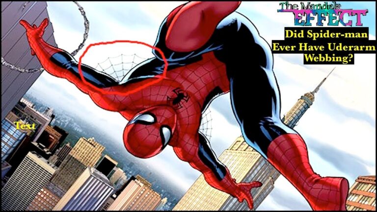 Mandela Effect Did Spider Man Every Have Underarm Webbing Mandela Effects 0189