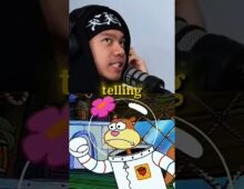 SANDY CHEEKS MANDELA EFFECT 😱 #jumpersjumppodcast #podcast #scary #fyp #shorts #mystery