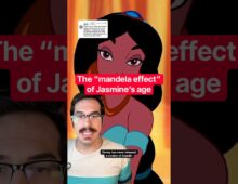 The “Mandela Effect” of Jasmine’s age (or, more likely, people just misremembering)